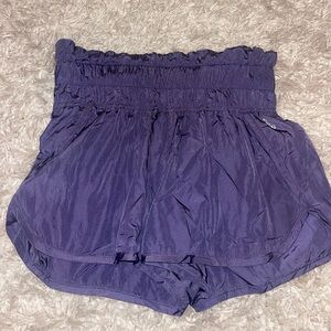 Free people midnight purple/gray shorts
